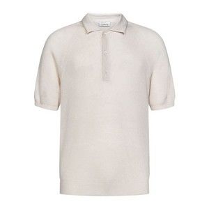 Laneus White Cotton Polo Shirt - NWT